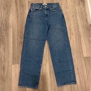 Madewell The Baggy Straight Jean